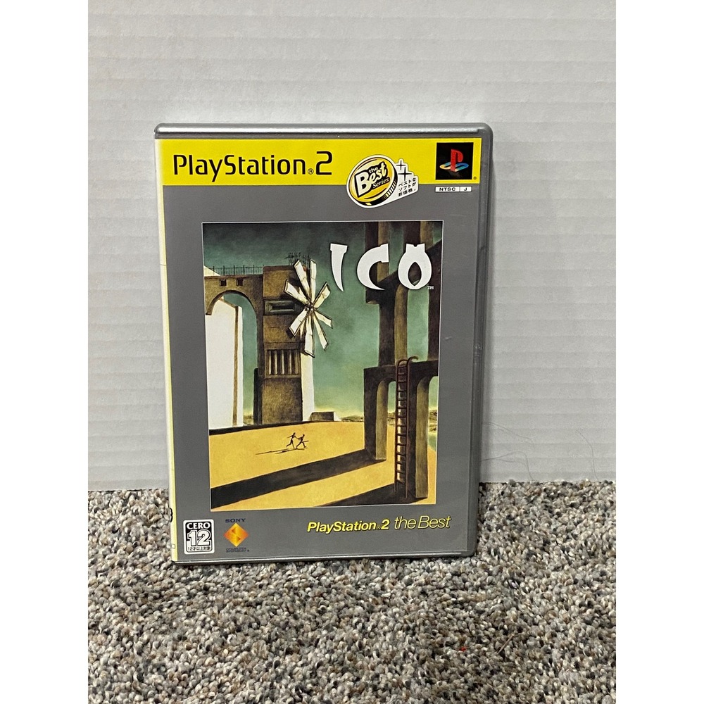 Video Game NTSC-J PS2 Japanese Import ICO Sony PlayStation 2 Excellent
